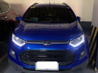 Selling Blue Ford Ecosport 2015 in Quezon City
