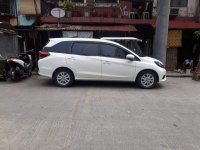 Selling Pearl White Honda Mobilio 2015 in Manila