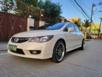 Pearl White Honda Civic 2010 for sale in Automatic