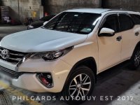 Selling Pearl White Toyota Fortuner 2019 in Las Piñas