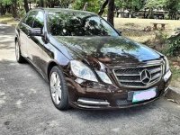 Brown Mercedes-Benz E-Class 2013 for sale in Muntinlupa