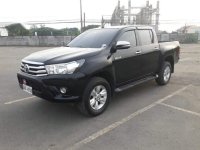 Black Toyota Hilux 2017 for sale in Automatic