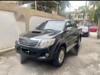 Black Toyota Hilux 2013 for sale in Quezon