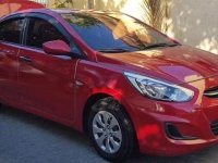 Selling Red Hyundai Accent 2017 in Dasmariñas
