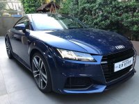 Blue Audi TT 2017 for sale in Quezon