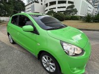 Green Mitsubishi Mirage 2014 for sale in Automatic