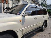 Pearl White Toyota Land Cruiser 2001 for sale in Quezon
