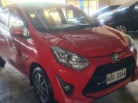 Red Toyota Wigo 2019 for sale in Pasig