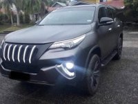 Silver Toyota Fortuner 2016 for sale in Quezon City