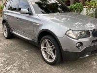 Silver BMW X3 2008 for sale in Makati
