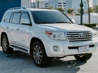 Pearl White Toyota Land Cruiser 2012 for sale in Quezon