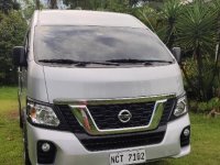 Silver Nissan NV350 Urvan 2018 for sale in Quezon 