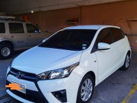 Selling White Toyota Yaris 2016 in Cainta