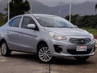 Silver Mitsubishi Mirage g4 2018 for sale in Manual