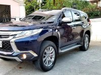 Blue Mitsubishi Montero 2018 for sale in Quezon City