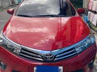 Red Toyota Corolla altis 2016 for sale in Automatic