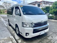 Pearl White Toyota Hiace Super Grandia 2018 for sale in Biñan