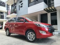 Red Toyota Innova 2018 for sale in Quezon City