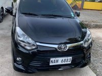 Selling Black Toyota Wigo 2018 in Palayan