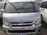 Silver Toyota Hiace 2018 for sale in Automatic