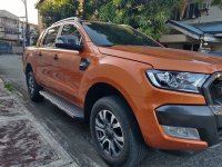 Orange Ford Ranger 2018 for sale in Manual