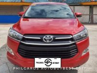 Red Toyota Innova 2017 for sale in Las Piñas