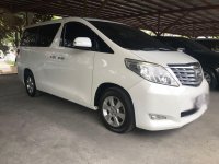 Pearl White Toyota Alphard 2011 for sale in Pasig