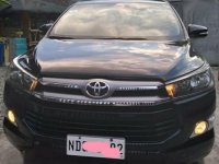 Sell Black 2017 Toyota Innova in Valenzuela