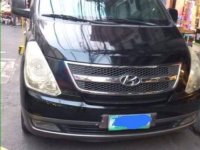 Black Hyundai Starex 2009 for sale in Las Piñas