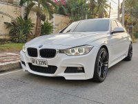White BMW 320D 2014 for sale in Quezon City