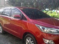 Selling Red Toyota Innova 2018 in Caloocan