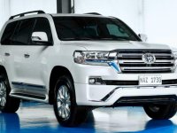 Pearl White Toyota Land Cruiser 2019 for sale in Quezon 