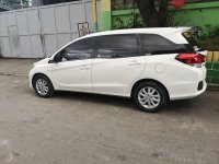 Pearl White Honda Mobilio 2016 for sale in Antipolo