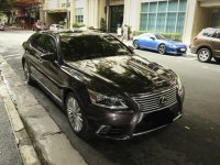 Red  Lexus LS460L 2015 for sale in Caloocan