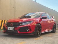 Red Honda Civic 2017 for sale in Malabon 