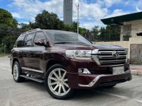 Red Toyota Land Cruiser 2018 for sale in Manila