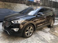 Black Hyundai Grand Santa Fe 2015 for sale in Makati