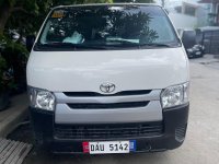 Selling Pearl White Toyota Hiace 2021 in Quezon City