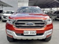 Selling Red Ford Everest 2017 in Quezon City