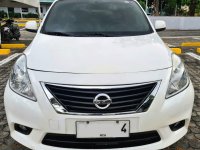 White Nissan Almera 2013 for sale in Quezon 