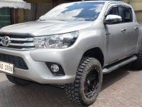 Selling Silver Toyota Hilux 2018 in Pasig