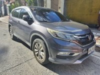 Selling Grey Honda Cr-V 2016 in Quezon City