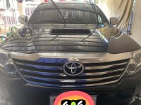 Black Toyota Fortuner 2015 for sale in Automatic