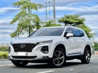White Hyundai Santa Fe 2019 for sale in Automatic