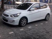White Hyundai Accent 2014 for sale in Las Piñas