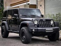 Grey Jeep Wrangler 2017 for sale in Quezon 