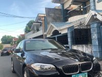 Black BMW 520D 2013 for sale in Marikina 