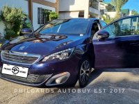 Selling Blue Peugeot 308 2017 in Las Piñas