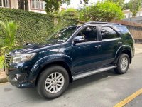 Blue Toyota Fortuner 2014 for sale in Pasig