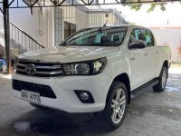 Selling Pearl White Toyota Hilux 2018 in Las Piñas